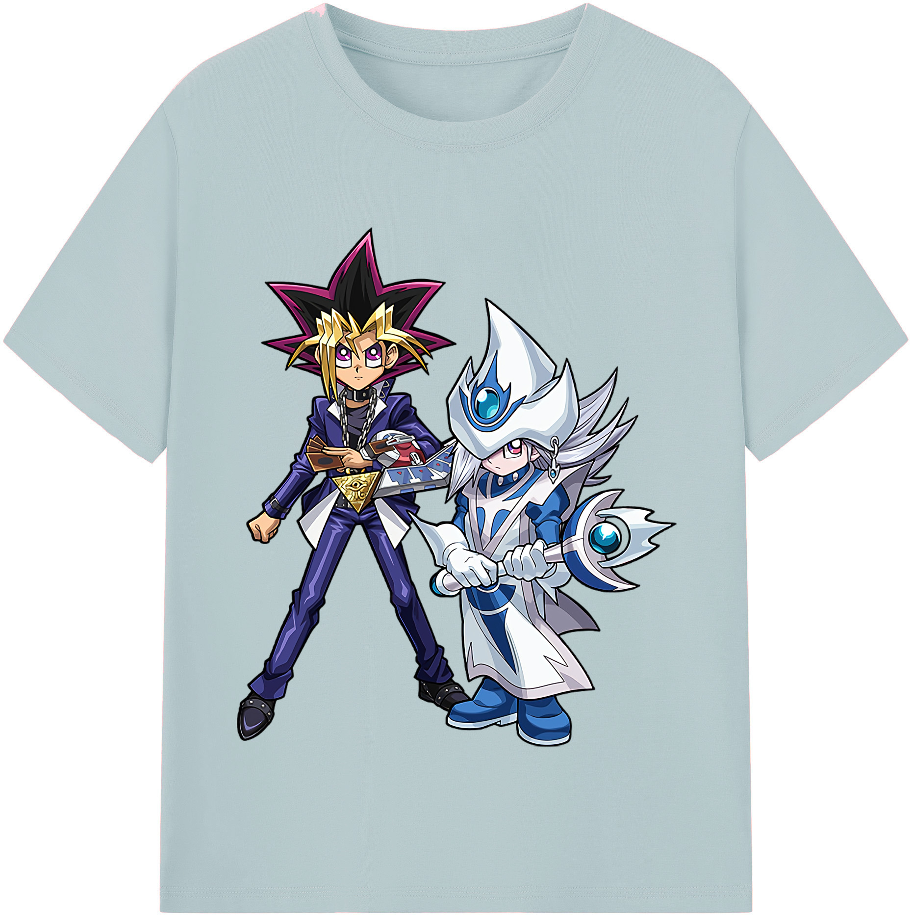 （画像用） 遊☆戯☆王 Yu-Gi-Oh! 綿100％半袖Tシャツ（フロントプリント）